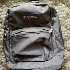 Black Jansport Superbreak Backpack